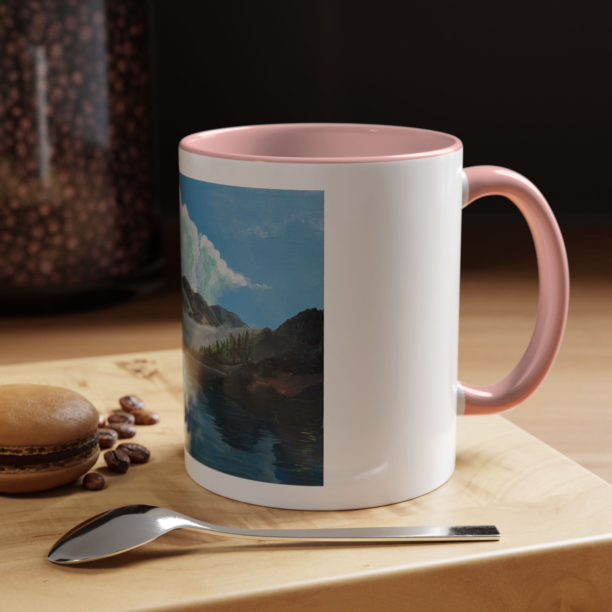 Sukoon Al Jibal | سكون الجبال — Lebanese Mountain Art Mug by Ali Hadid