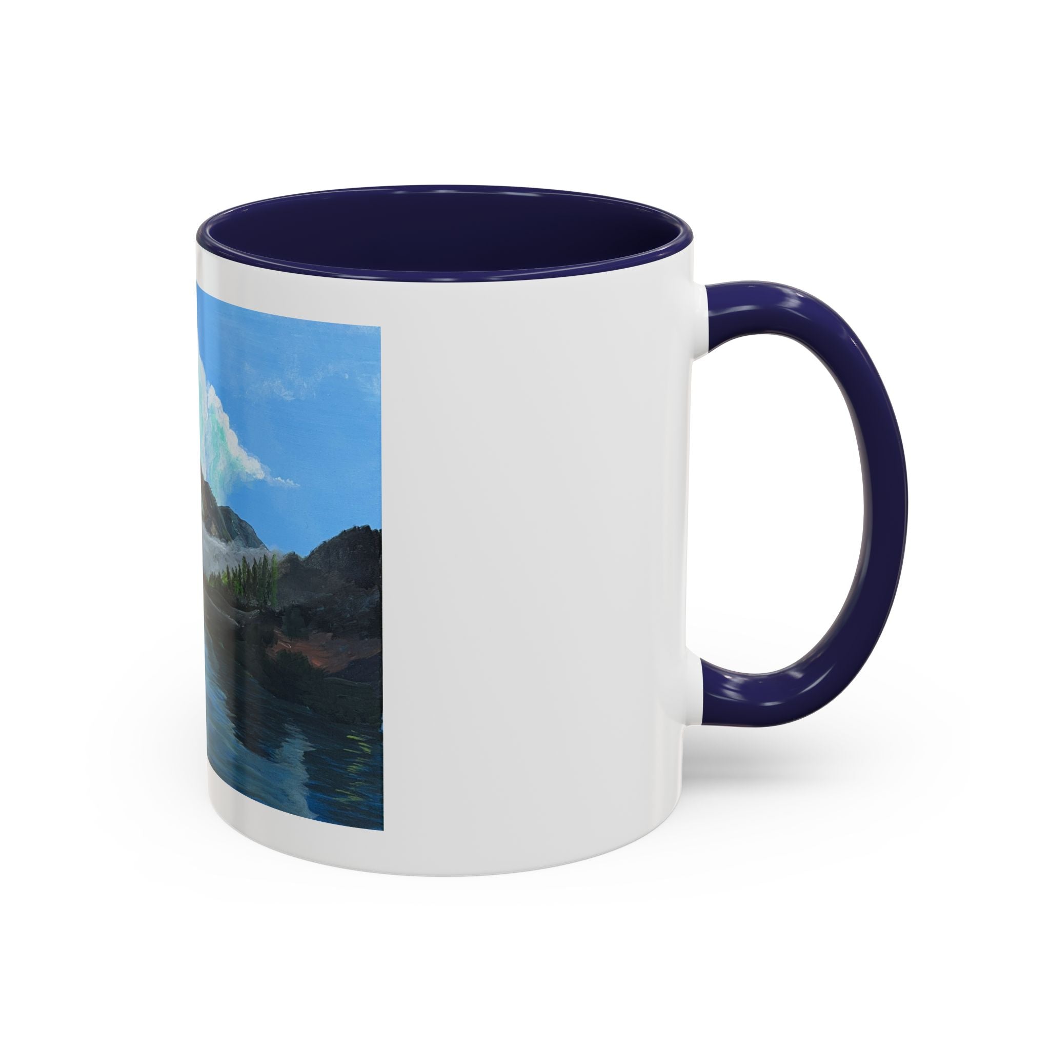 Sukoon Al Jibal | سكون الجبال — Lebanese Mountain Art Mug by Ali Hadid