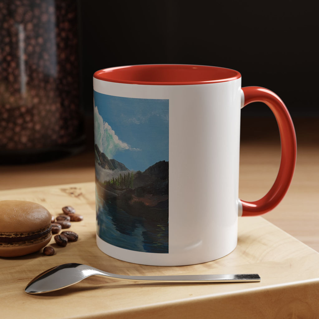 Sukoon Al Jibal | سكون الجبال — Lebanese Mountain Art Mug by Ali Hadid