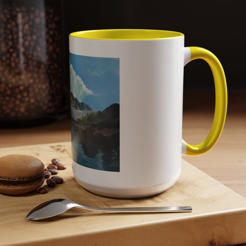 Sukoon Al Jibal | سكون الجبال — Lebanese Mountain Art Mug by Ali Hadid