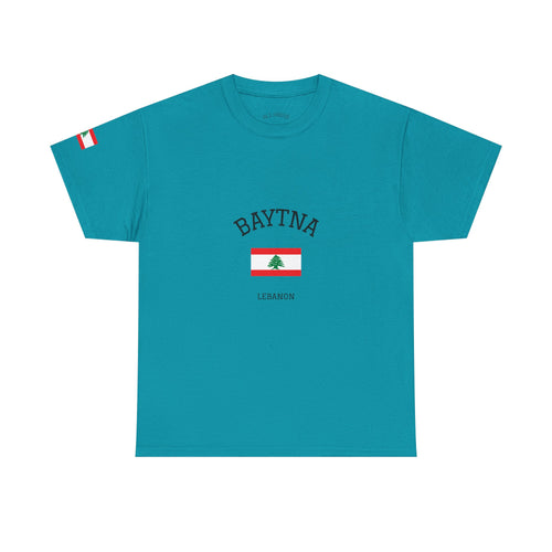 Baytna | بيتنا — Lebanese Heritage Art T-Shirt Featuring an Original Painting by Ali Hadid