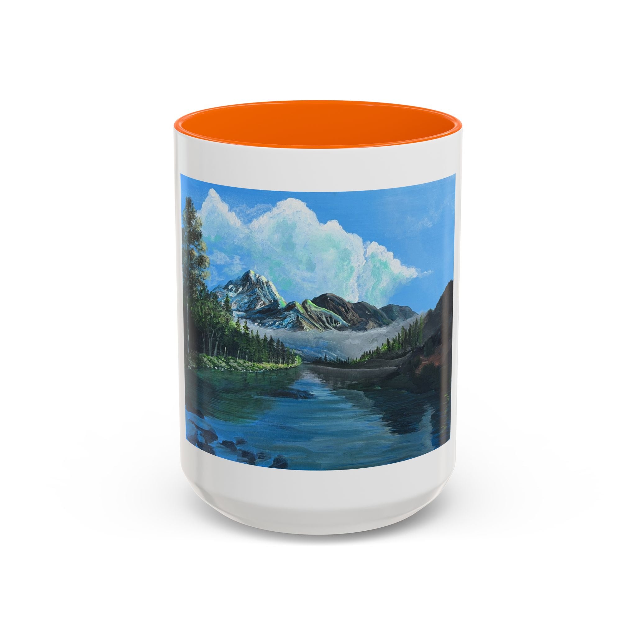 Sukoon Al Jibal | سكون الجبال — Lebanese Mountain Art Mug by Ali Hadid