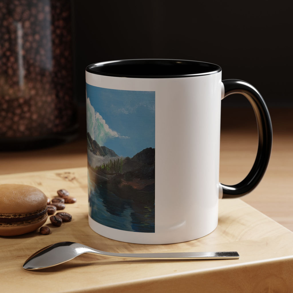 Sukoon Al Jibal | سكون الجبال — Lebanese Mountain Art Mug by Ali Hadid