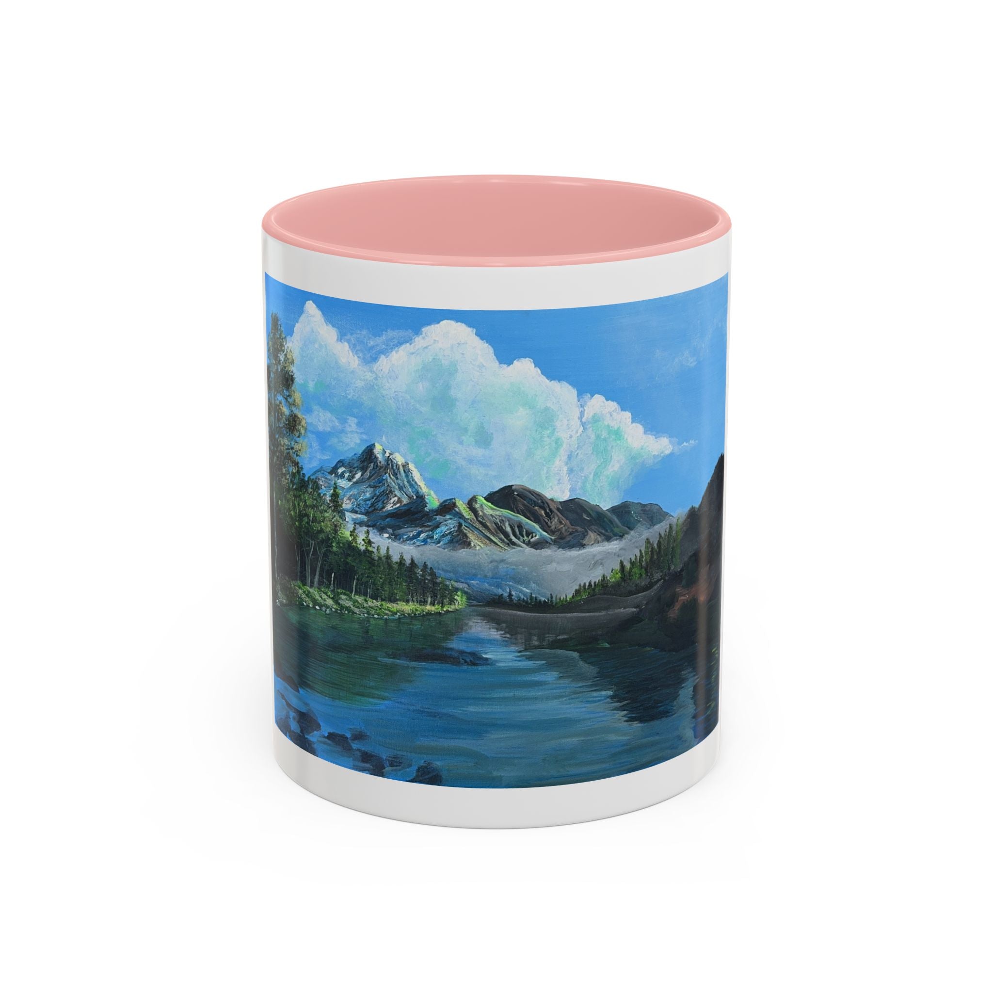 Sukoon Al Jibal | سكون الجبال — Lebanese Mountain Art Mug by Ali Hadid