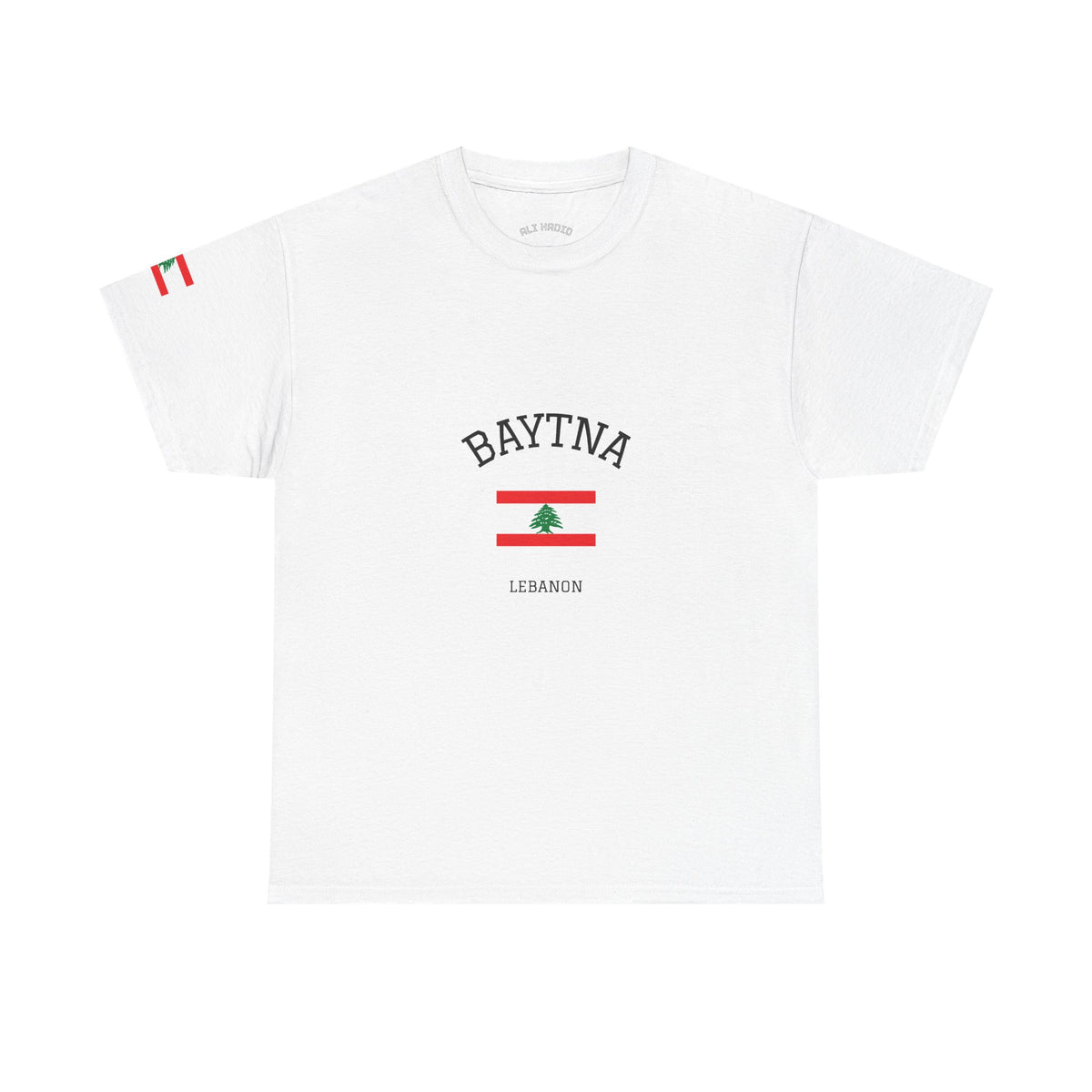 Baytna | بيتنا — Lebanese Heritage Art T-Shirt Featuring an Original Painting by Ali Hadid