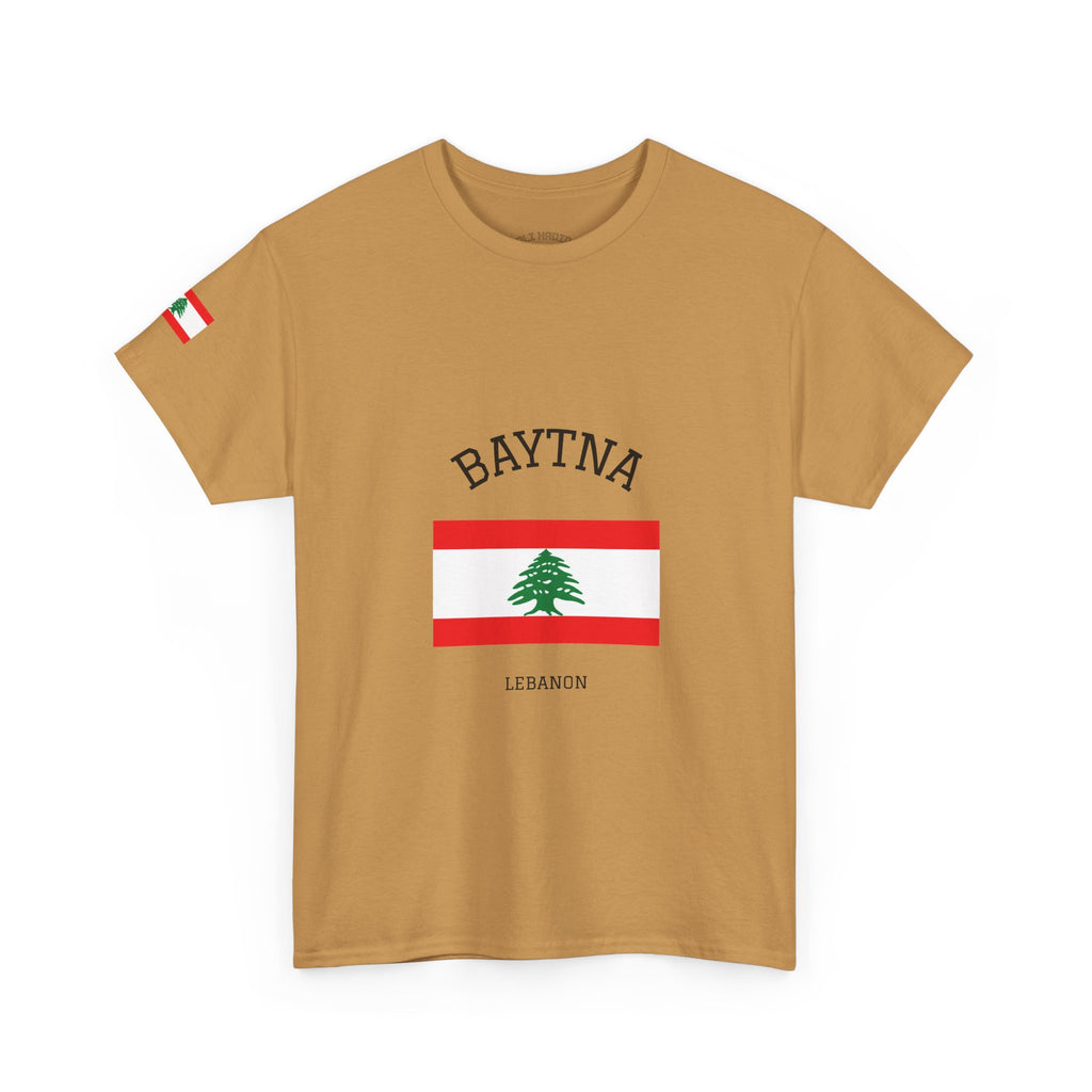Baytna | بيتنا — Lebanese Heritage Art T-Shirt Featuring an Original Painting by Ali Hadid