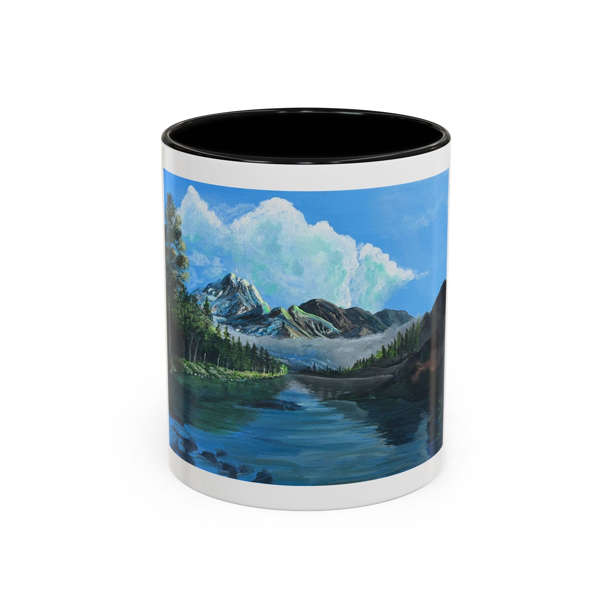 Sukoon Al Jibal | سكون الجبال — Lebanese Mountain Art Mug by Ali Hadid
