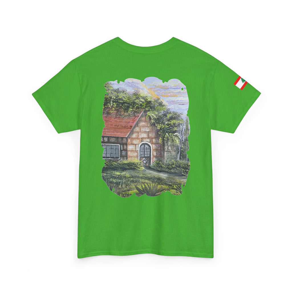 Baytna | بيتنا — Lebanese Heritage Art T-Shirt Featuring an Original Painting by Ali Hadid