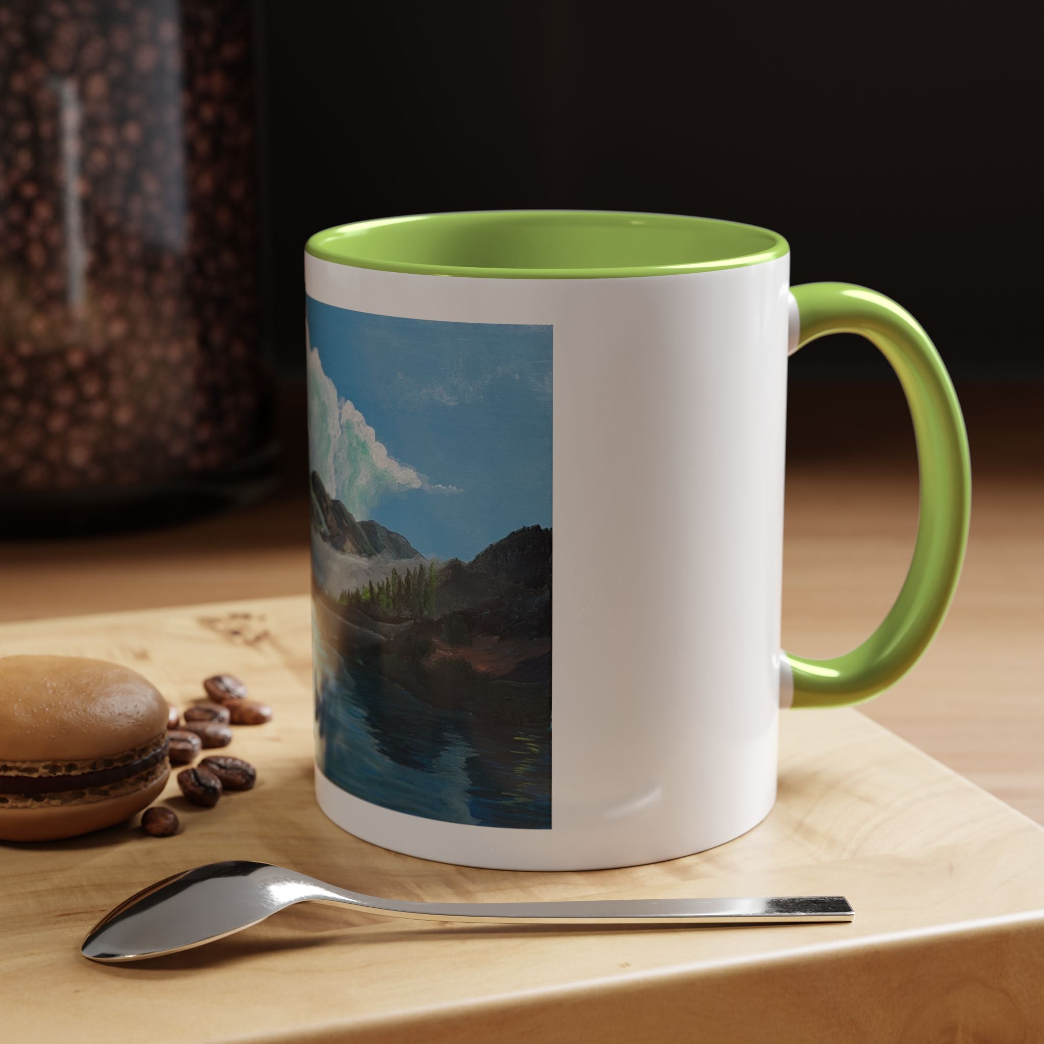 Sukoon Al Jibal | سكون الجبال — Lebanese Mountain Art Mug by Ali Hadid