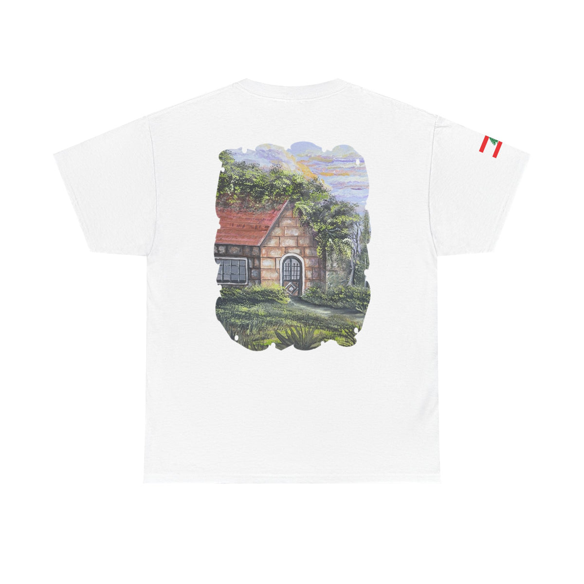 Baytna | بيتنا — Lebanese Heritage Art T-Shirt Featuring an Original Painting by Ali Hadid
