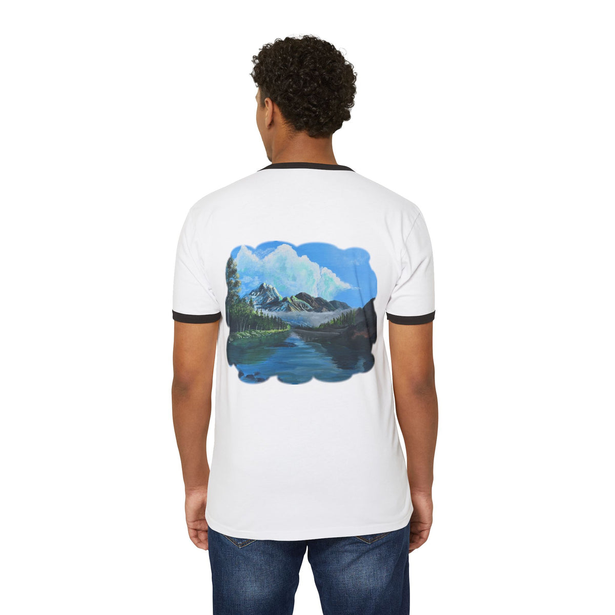 Sukoon Al Jibal | سكون الجبال — The Stillness of the Mountains Art T-Shirt
