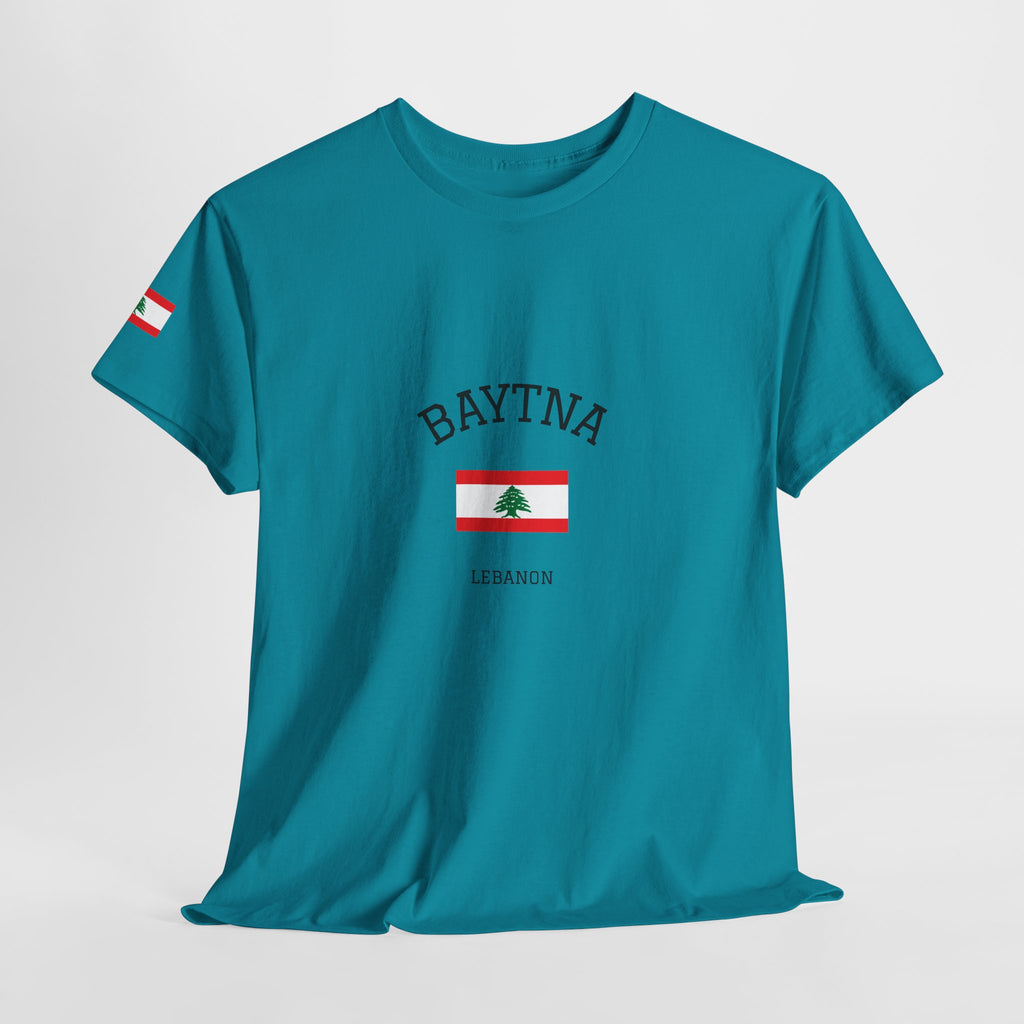 Baytna | بيتنا — Lebanese Heritage Art T-Shirt Featuring an Original Painting by Ali Hadid