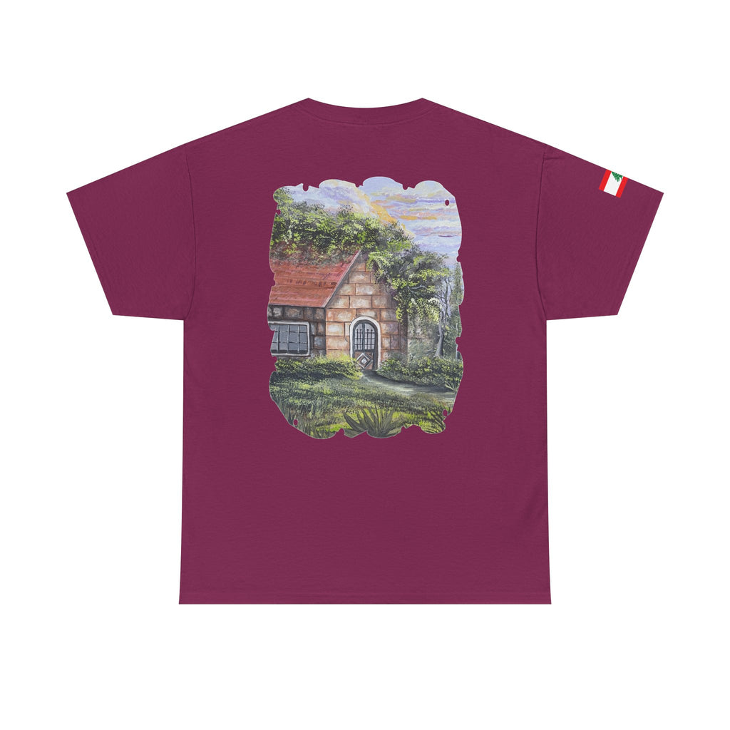 Baytna | بيتنا — Lebanese Heritage Art T-Shirt Featuring an Original Painting by Ali Hadid