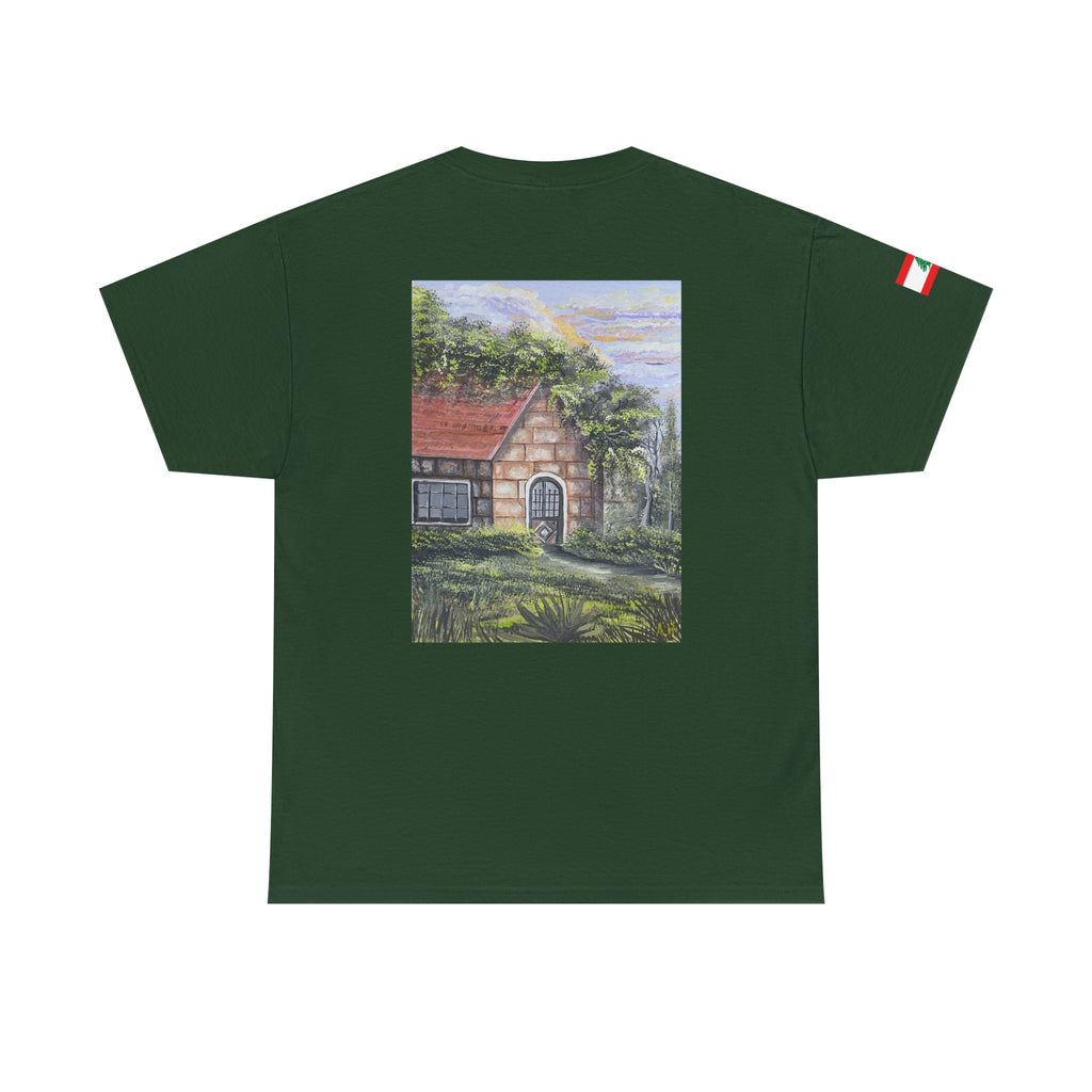 Baytna | بيتنا — Lebanese Heritage Art T-Shirt Featuring an Original Painting by Ali Hadid