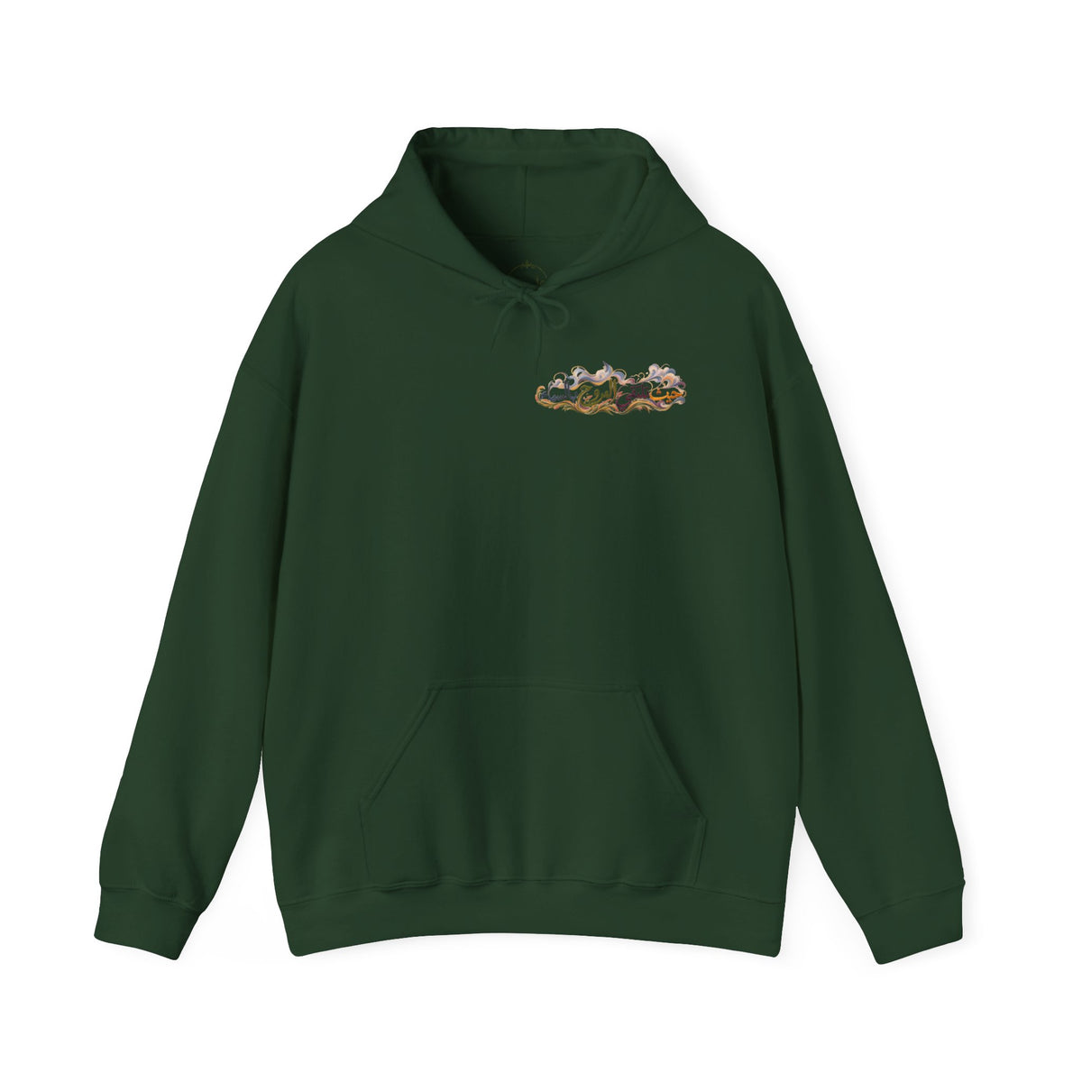 Where the Meadows Meet the Sky | حيث تلتقي المروج بالسماء — Ali Hadid Art Hoodie