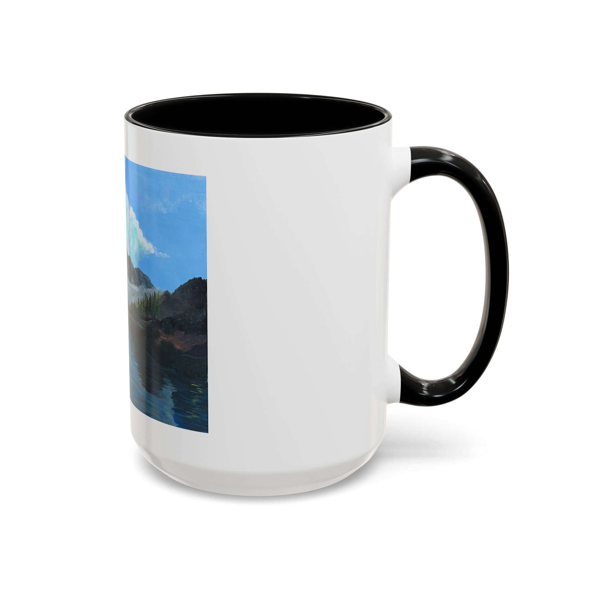 Sukoon Al Jibal | سكون الجبال — Lebanese Mountain Art Mug by Ali Hadid