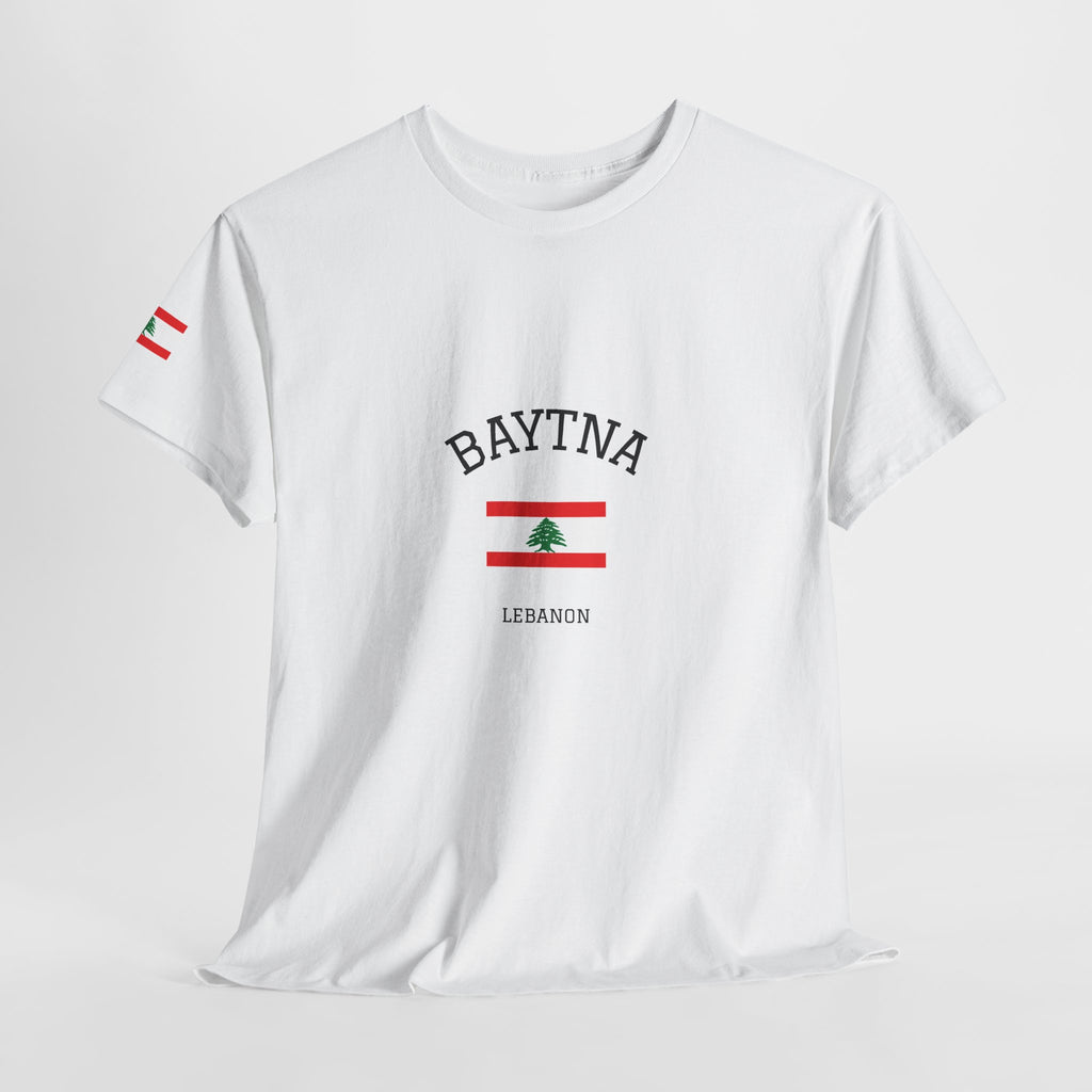 Baytna | بيتنا — Lebanese Heritage Art T-Shirt Featuring an Original Painting by Ali Hadid