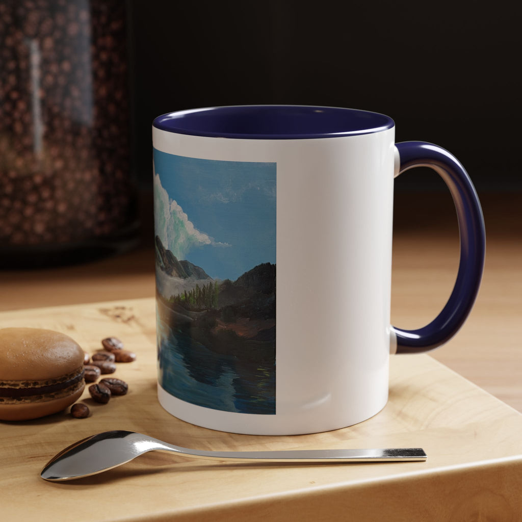 Sukoon Al Jibal | سكون الجبال — Lebanese Mountain Art Mug by Ali Hadid