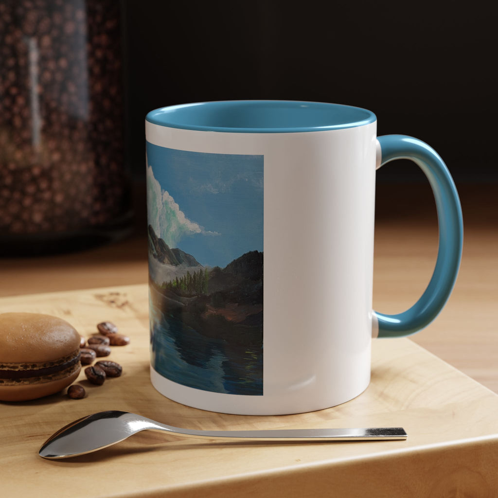 Sukoon Al Jibal | سكون الجبال — Lebanese Mountain Art Mug by Ali Hadid