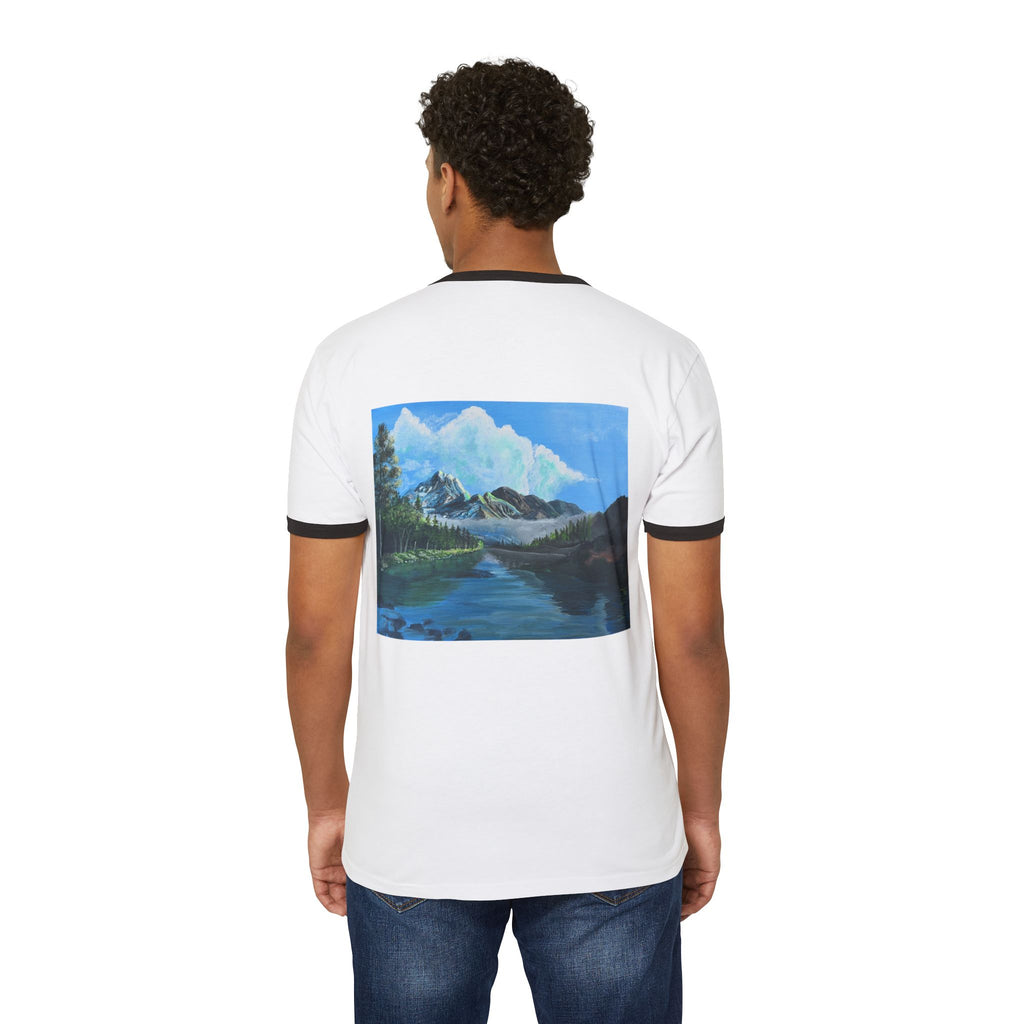 Sukoon Al Jibal | سكون الجبال — The Stillness of the Mountains Art T-Shirt