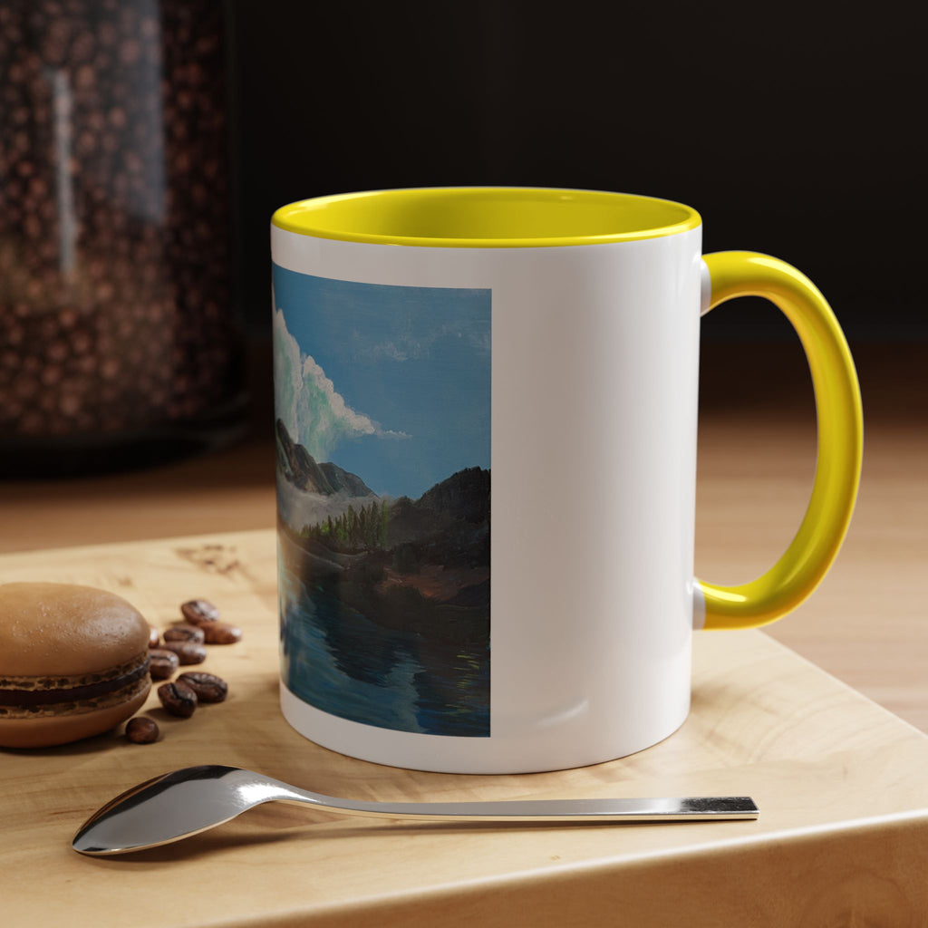 Sukoon Al Jibal | سكون الجبال — Lebanese Mountain Art Mug by Ali Hadid