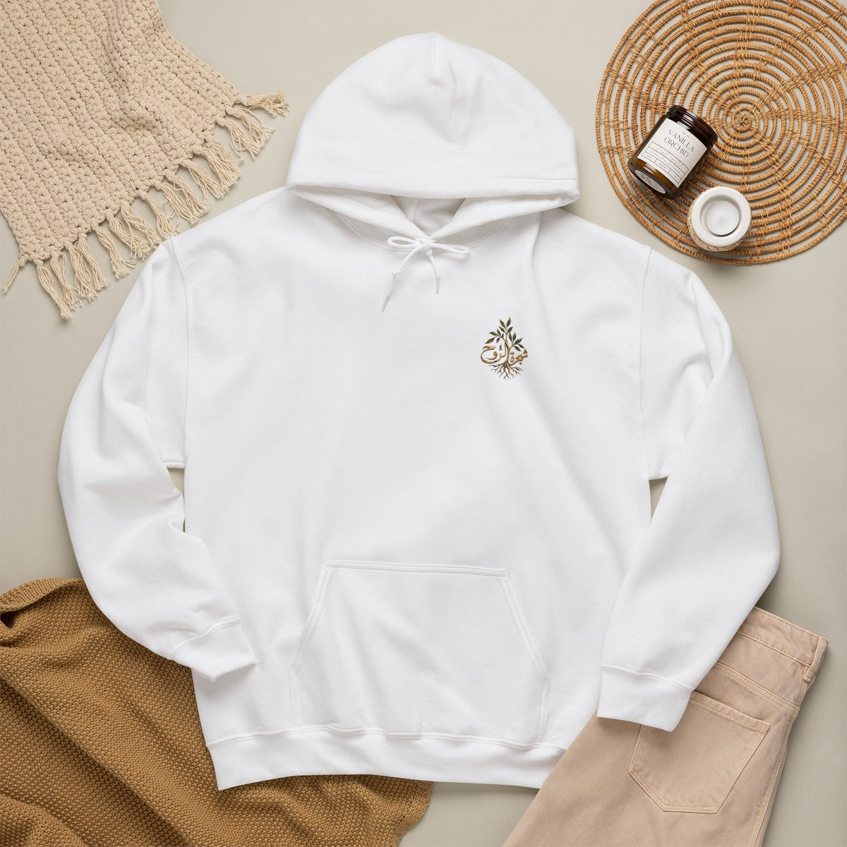 Scenic Mountain Sunset Hoodie — Nature Trail Graphic Pullover