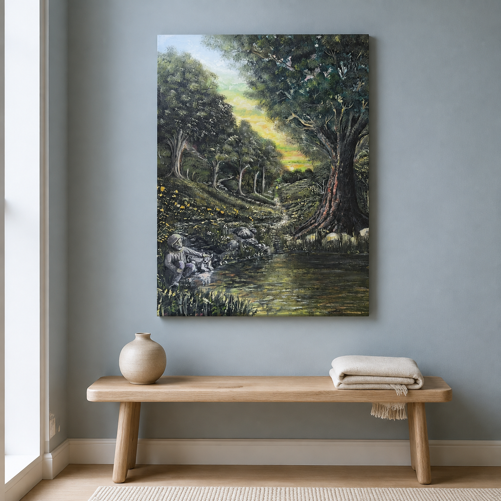 Companion of the Soul - Ali Hadid Art