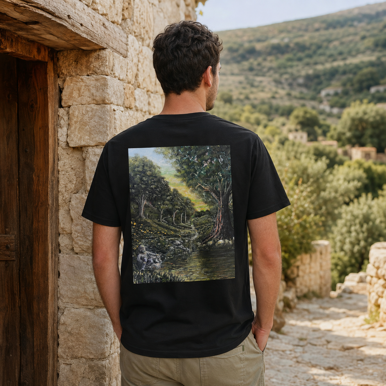 Companion of the Soul | أنيس الروح — Ali Hadid Art T-Shirt