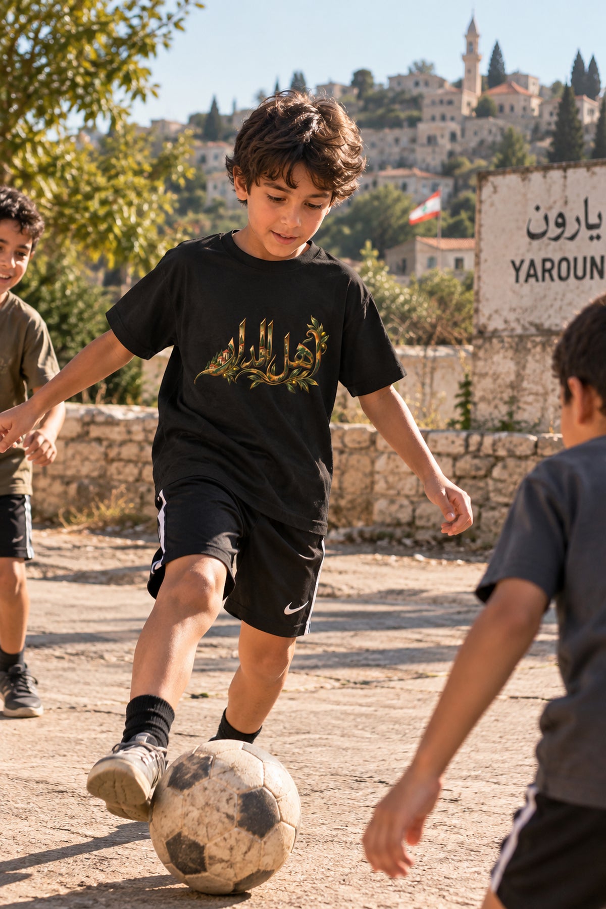 Ahl Al Dar | أهل الدار — Lebanese Heritage Kids T-Shirt