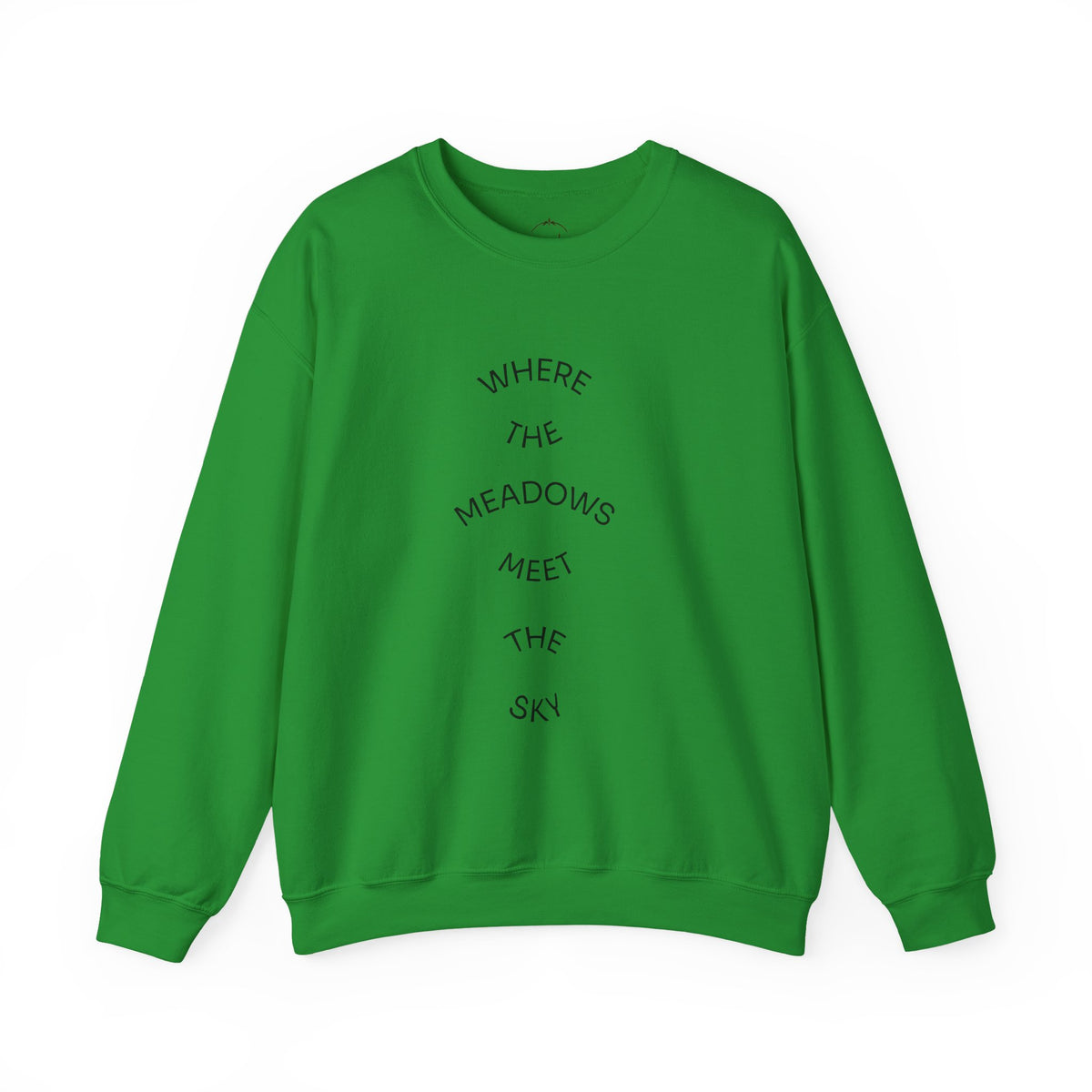 Where Meadows Meet the Sky | حيث تلتقي المروج بالسماء — Art Crewneck Sweatshirt