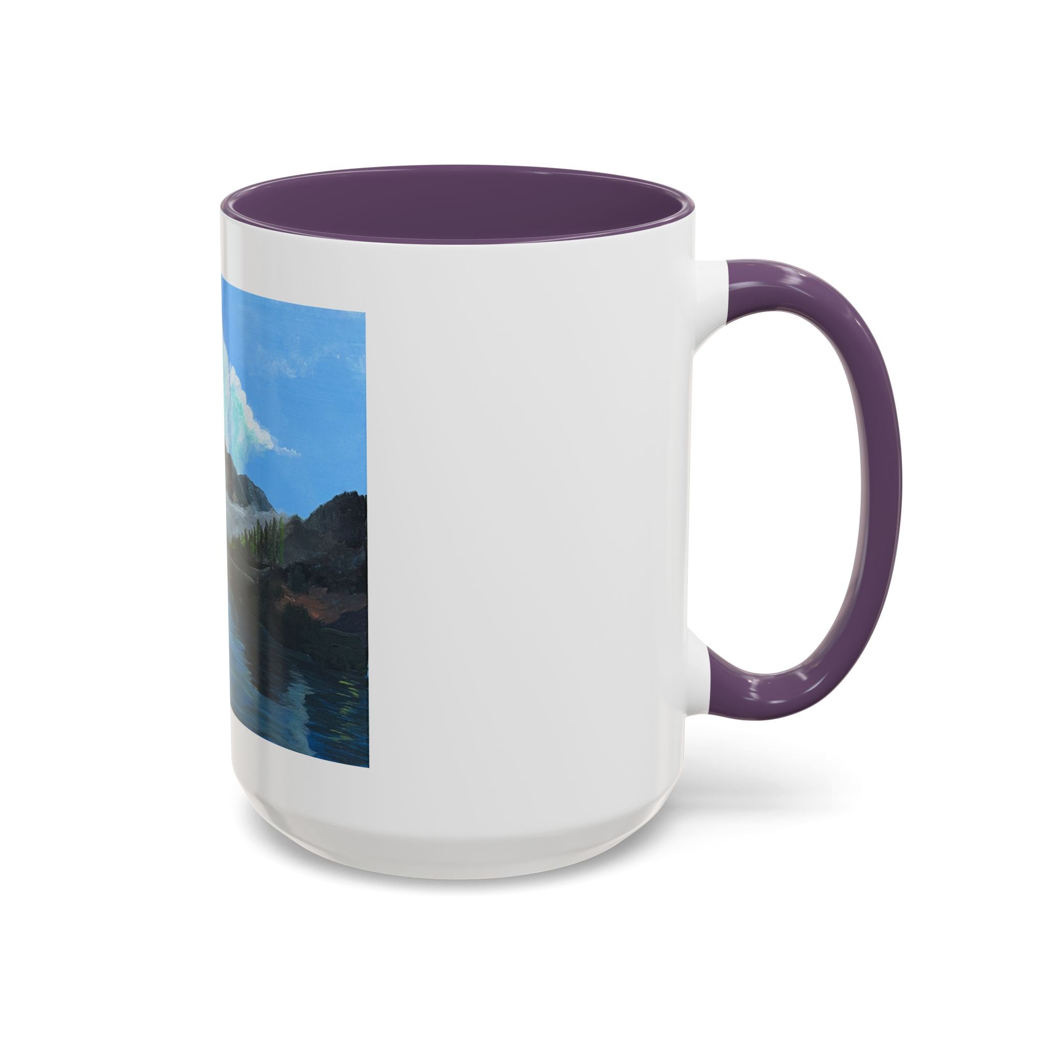 Sukoon Al Jibal | سكون الجبال — Lebanese Mountain Art Mug by Ali Hadid