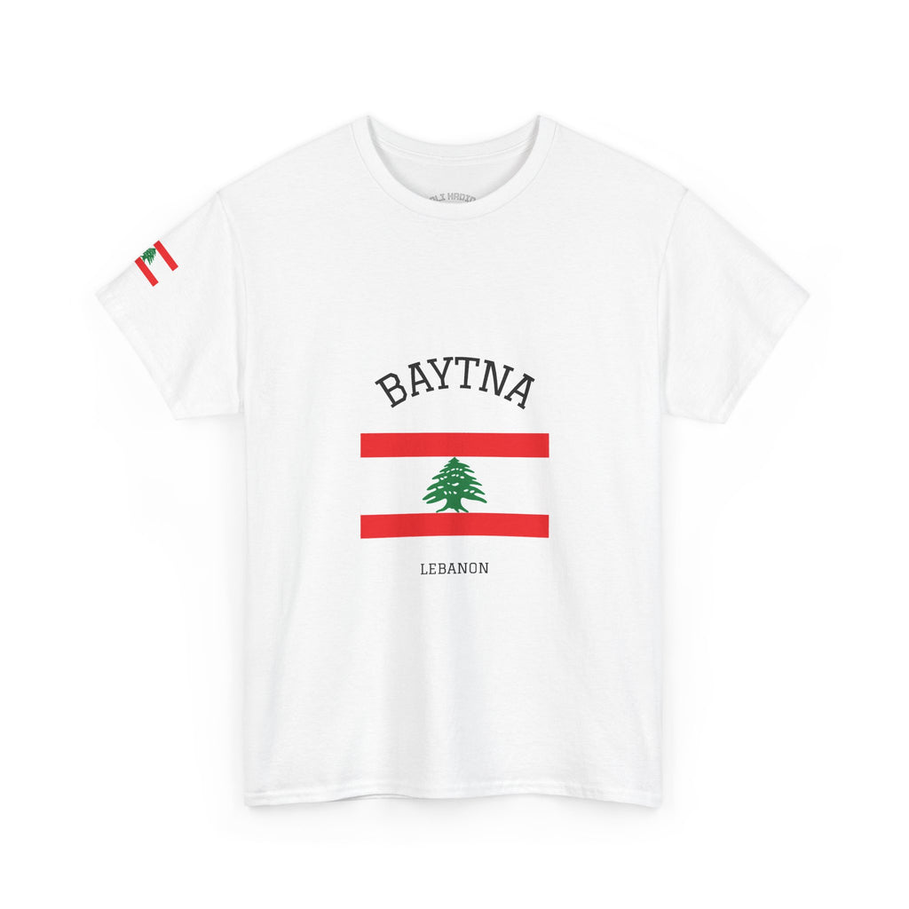 Baytna | بيتنا — Lebanese Heritage Art T-Shirt Featuring an Original Painting by Ali Hadid