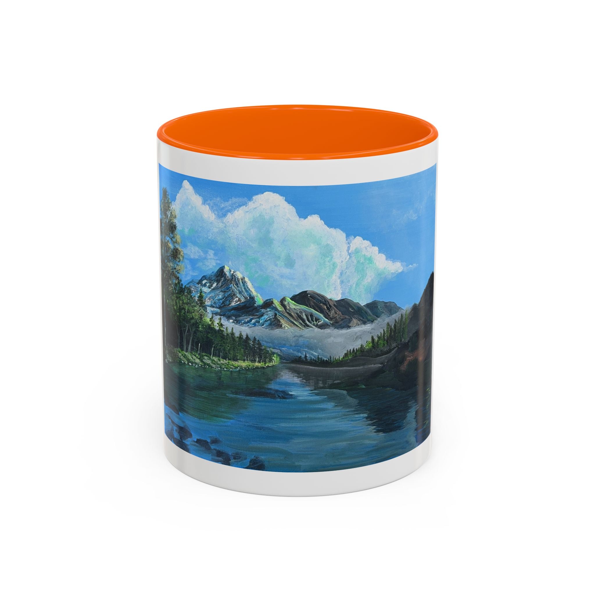 Sukoon Al Jibal | سكون الجبال — Lebanese Mountain Art Mug by Ali Hadid