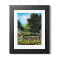 Where the Meadows Meet the Sky | حيث تلتقي المروج بالسماء — Ali Hadid Framed Art Poster