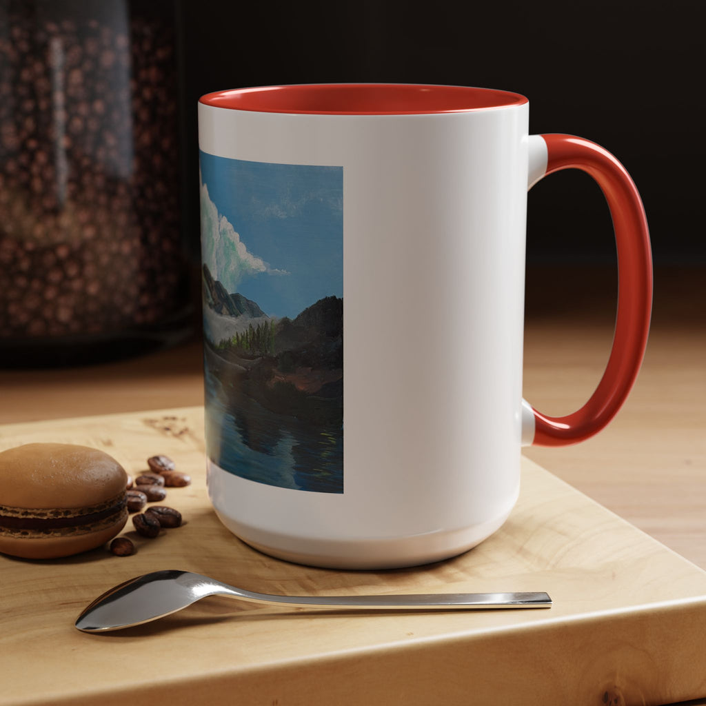 Sukoon Al Jibal | سكون الجبال — Lebanese Mountain Art Mug by Ali Hadid
