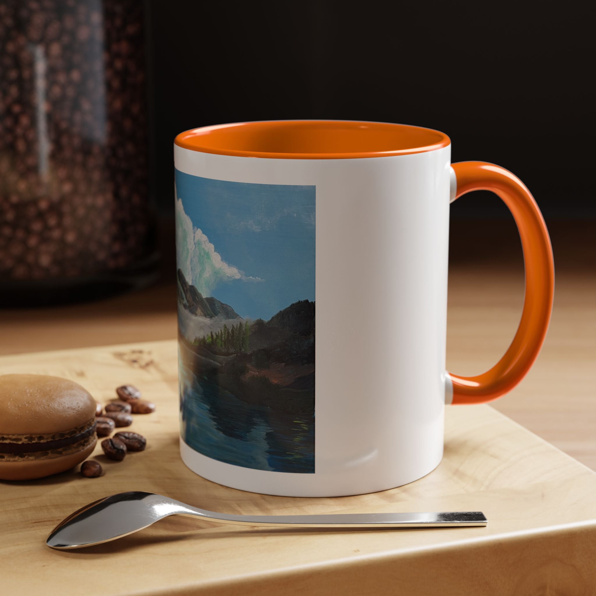 Sukoon Al Jibal | سكون الجبال — Lebanese Mountain Art Mug by Ali Hadid
