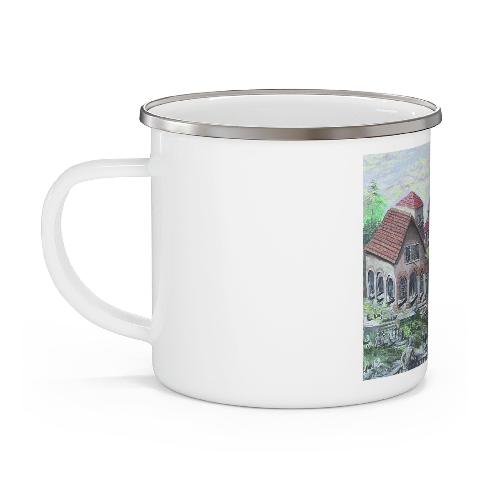 Ahl Al Dar | أهل الدار — Ali Hadid Art Enamel Mug