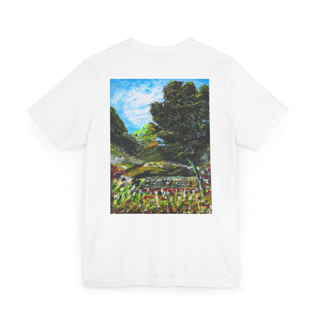 Lebanon Inspired: Where Meadows Meet the Sky | مستوحى من لبنان: حيث تلتقي المروج بالسماء — Art T-Shirt
