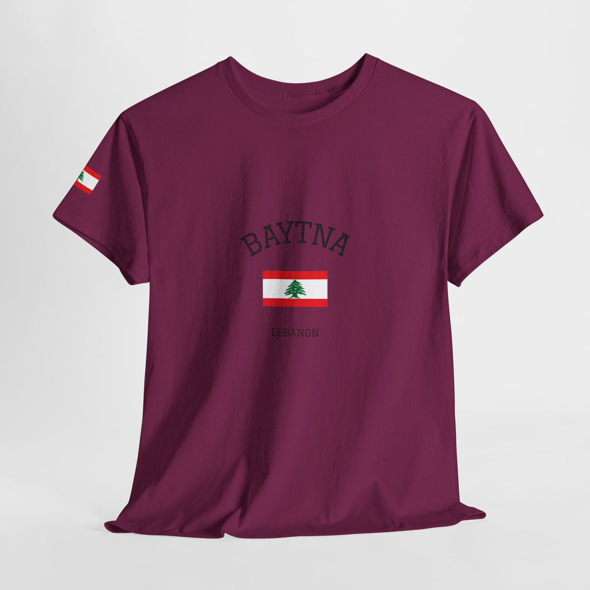 Baytna | بيتنا — Lebanese Heritage Art T-Shirt Featuring an Original Painting by Ali Hadid