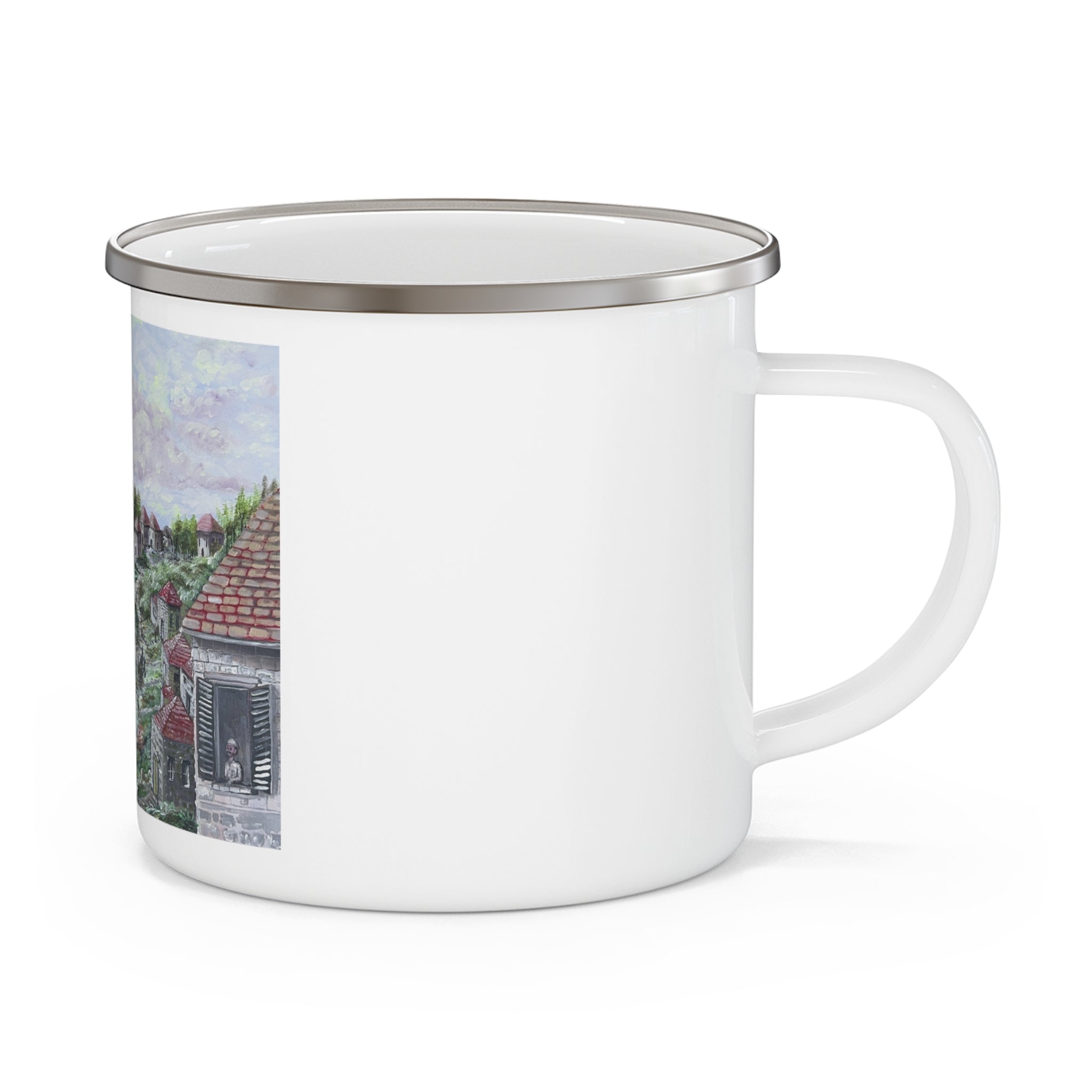 Ahl Al Dar | أهل الدار — Ali Hadid Art Enamel Mug
