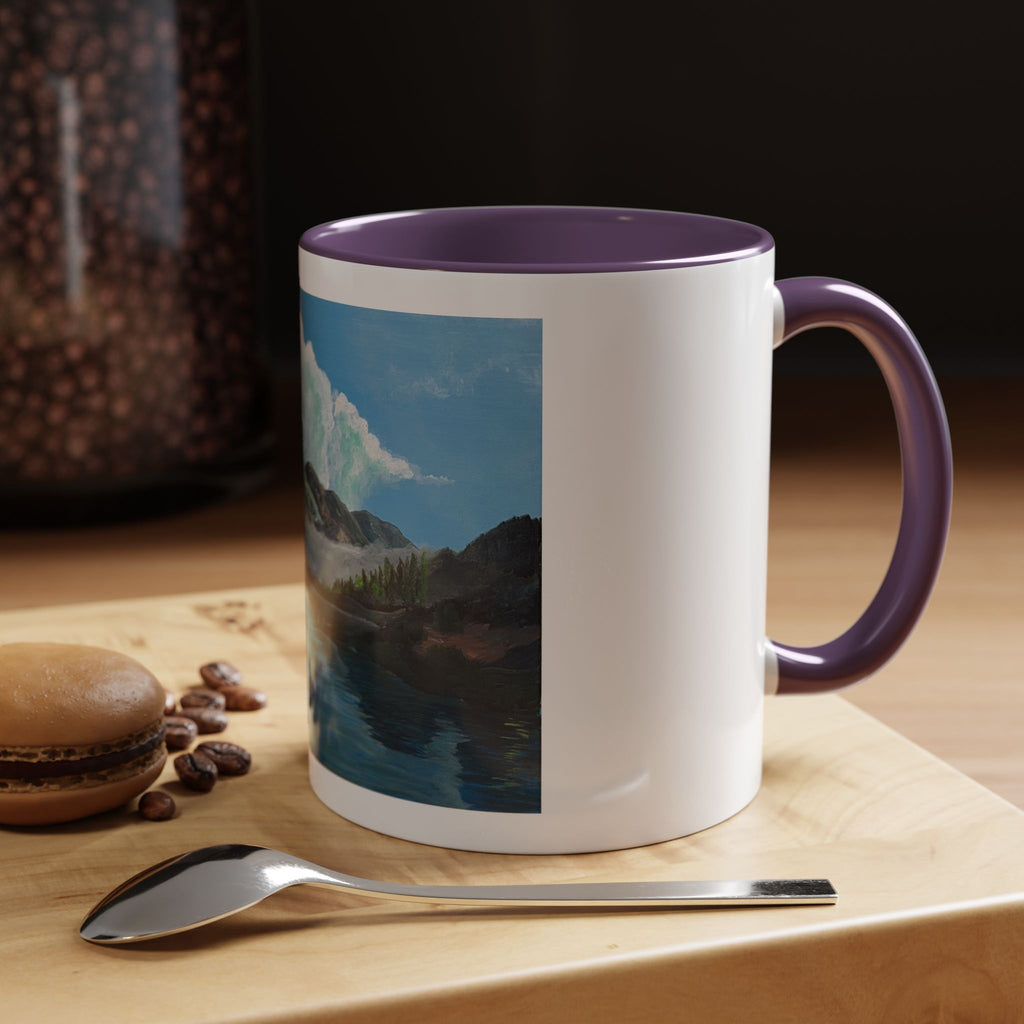 Sukoon Al Jibal | سكون الجبال — Lebanese Mountain Art Mug by Ali Hadid