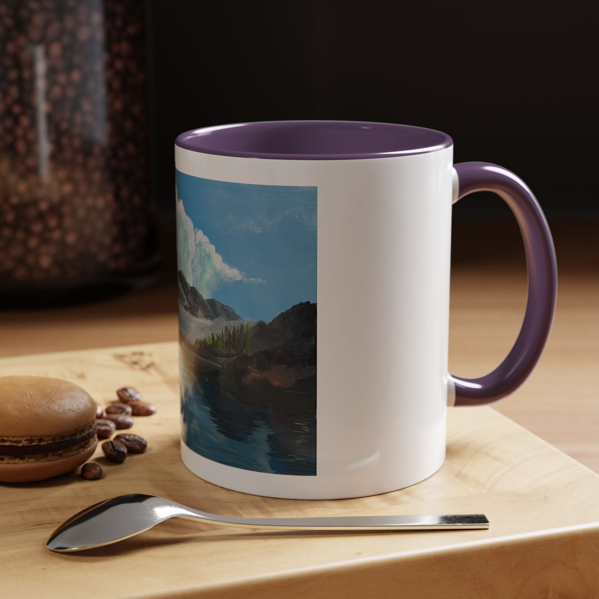 Sukoon Al Jibal | سكون الجبال — Lebanese Mountain Art Mug by Ali Hadid