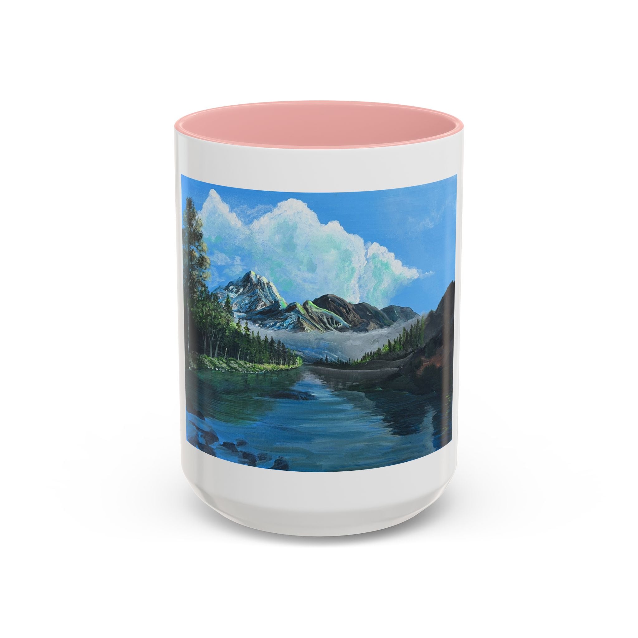 Sukoon Al Jibal | سكون الجبال — Lebanese Mountain Art Mug by Ali Hadid