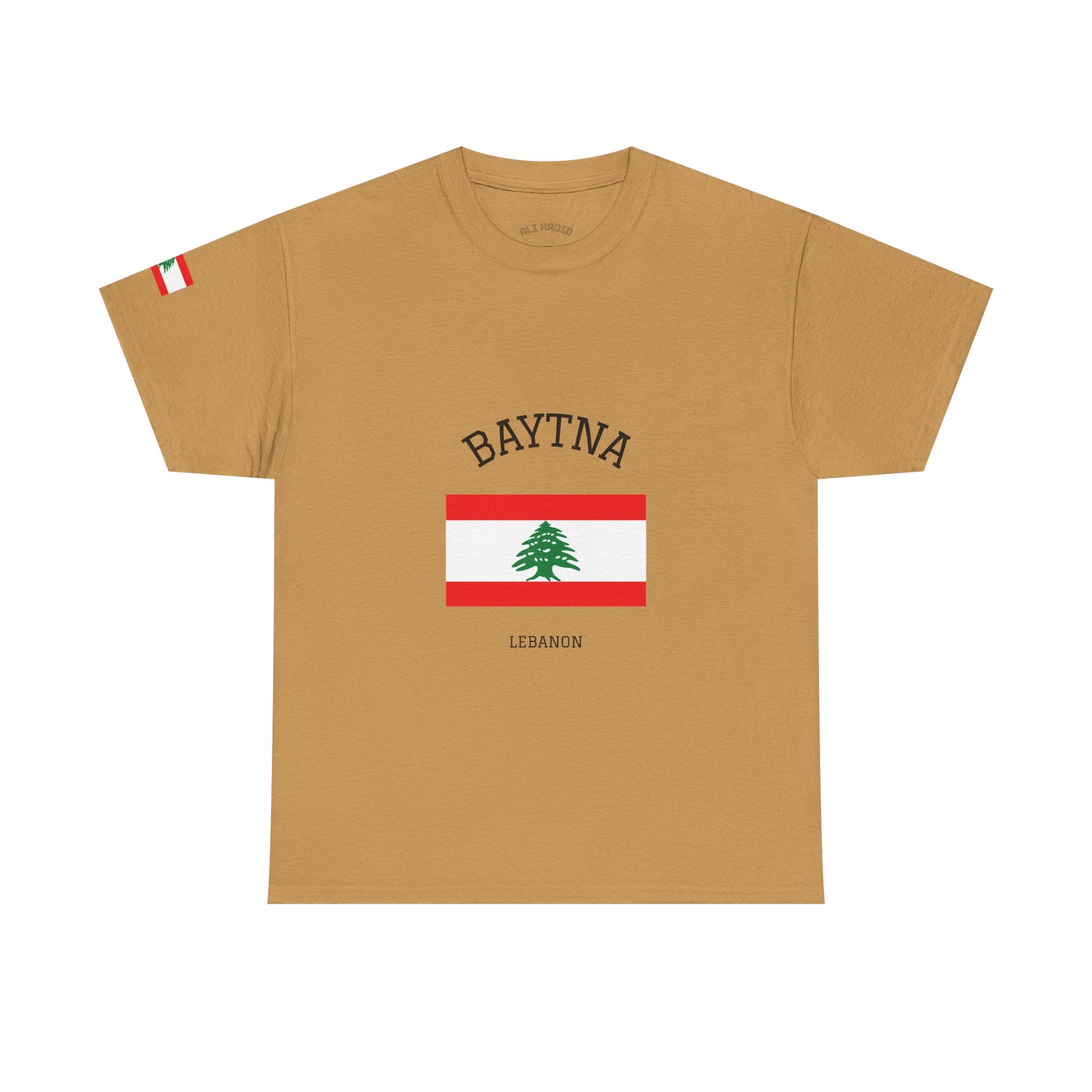 Baytna | بيتنا — Lebanese Heritage Art T-Shirt Featuring an Original Painting by Ali Hadid