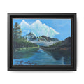 Sukoon Al Jibal | سكون الجبال — Framed Mountain Landscape by Ali Hadid