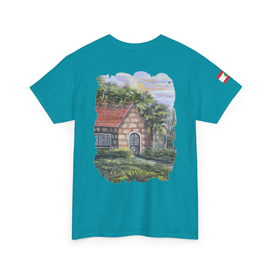 Baytna | بيتنا — Lebanese Heritage Art T-Shirt Featuring an Original Painting by Ali Hadid