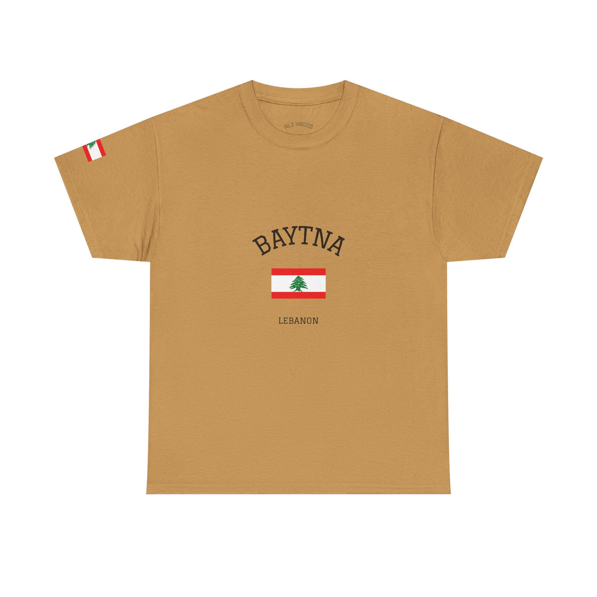 Baytna | بيتنا — Lebanese Heritage Art T-Shirt Featuring an Original Painting by Ali Hadid
