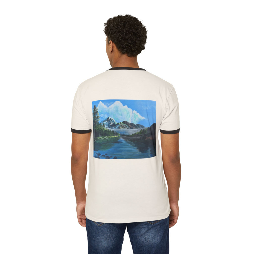 Sukoon Al Jibal | سكون الجبال — The Stillness of the Mountains Art T-Shirt