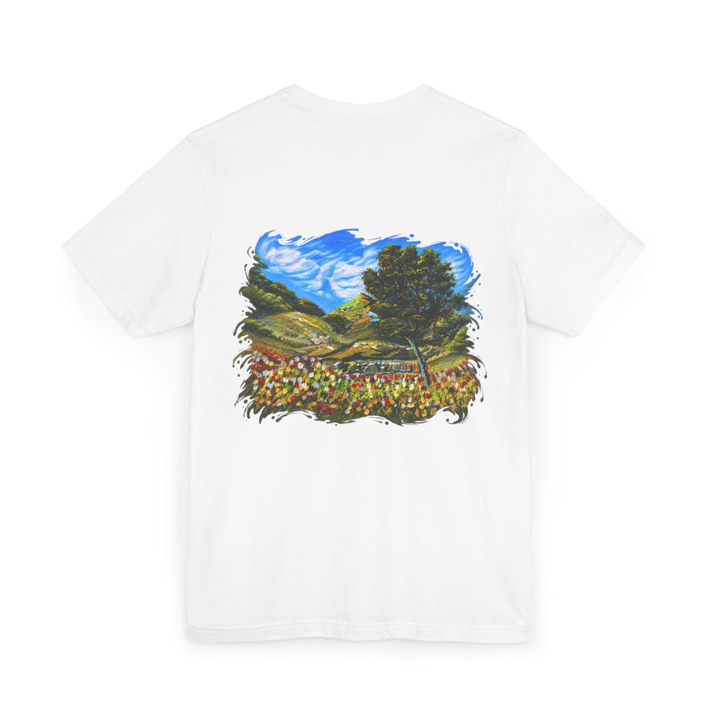 Lebanon Inspired: Where Meadows Meet the Sky | مستوحى من لبنان: حيث تلتقي المروج بالسماء — Art T-Shirt