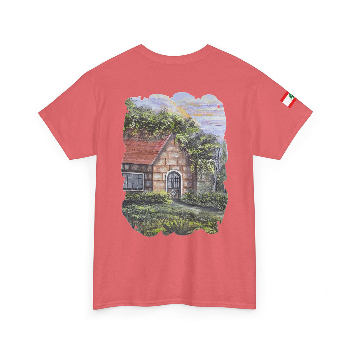 Baytna | بيتنا — Lebanese Heritage Art T-Shirt Featuring an Original Painting by Ali Hadid